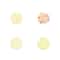Halloween Ghosts Mixed 4-Piece Glow-in-the-Dark Clay Glitter Set by Recollections™